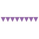 שרשרת תלייה דגלונים נקודות סגול