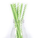 קשיות נייר ירוק לבן