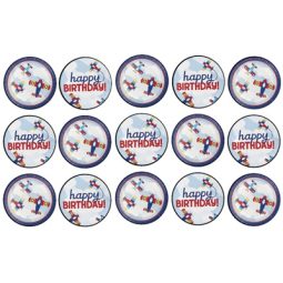 דף לקאפקייקס הטייס הקטן 1