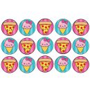 דף לקאפקייקס ג'אנק פוד1