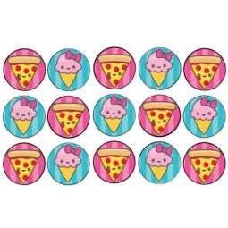 דף לקאפקייקס ג'אנק פוד1