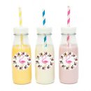 מדבקות עגולות לעיצוב פלמינגו