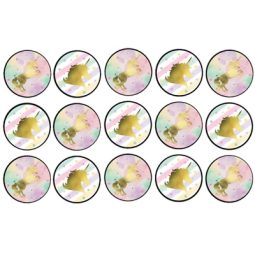 דף לקאפקייקס אגדת חד קרן 1