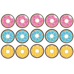 דף לקאפקייקס דונאטס 1