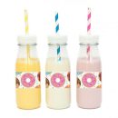 מדבקות מלבניות לעיצוב דונאטס