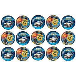 דף לקאפקייקס משטרה 1