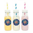 מדבקות עגולות לעיצוב המדען המטורף