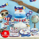 חבילת יום הולדת הטייס הקטן 8 מוזמנים