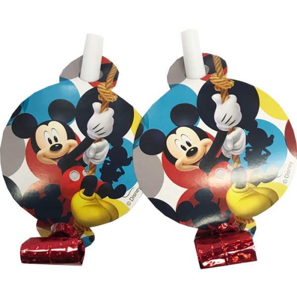 מנשפים מיקי מאוס 6 יח