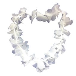 שרשרת הוואי - לבן  12 יח