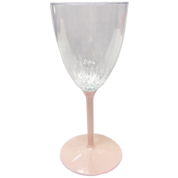 כוסות ייו רגל ורודה