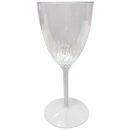 כוסות יין רגל שקופה