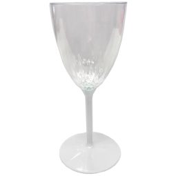 כוסות יין רגל שקופה