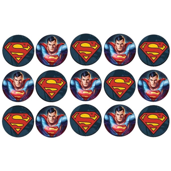 דף לקאפקייקס סופרמן