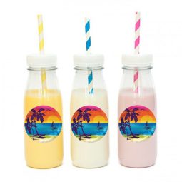 מדבקות עגולות לעיצוב הוואי