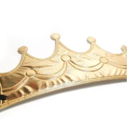 כתר בד מבריק - זהב