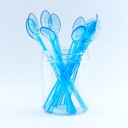 כפיות  קוקטייל - תכלת