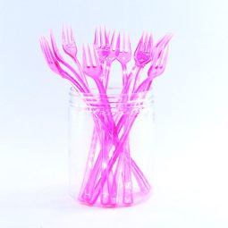 מזלגוני קוקטייל - ורוד