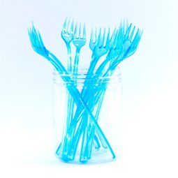 מזלגוני קוקטייל - תכלת