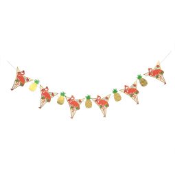 שרשרת תלייה פלמינגו ואננס