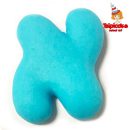 אותיות מבצק סוכר בצבעים- א'