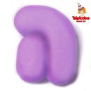 אותיות מבצק סוכר בצבעים- ה'