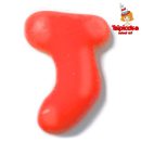 אותיות מבצק סוכר בצבעים- ז'