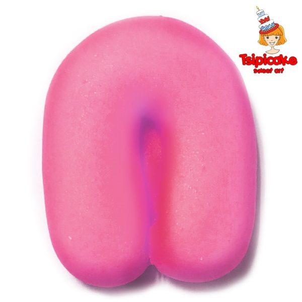 אותיות מבצק סוכר בצבעים- ח'