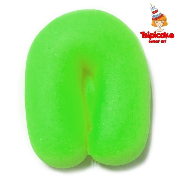 אותיות מבצק סוכר בצבעים- ח'