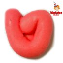 אותיות מבצק סוכר בצבעים- ט'