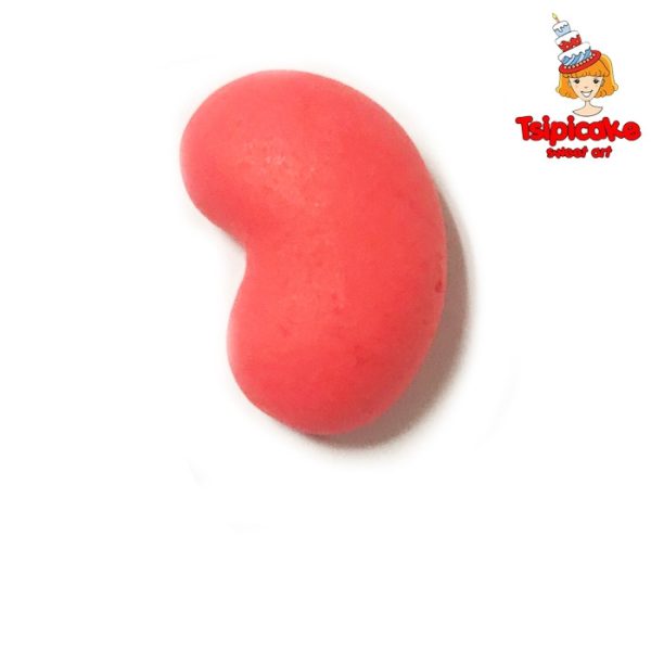 אותיות מבצק סוכר בצבעים- י'