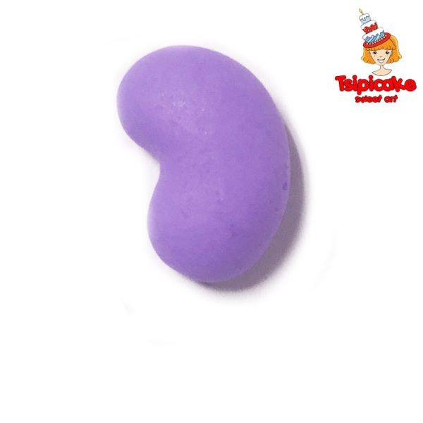 אותיות מבצק סוכר בצבעים- י'