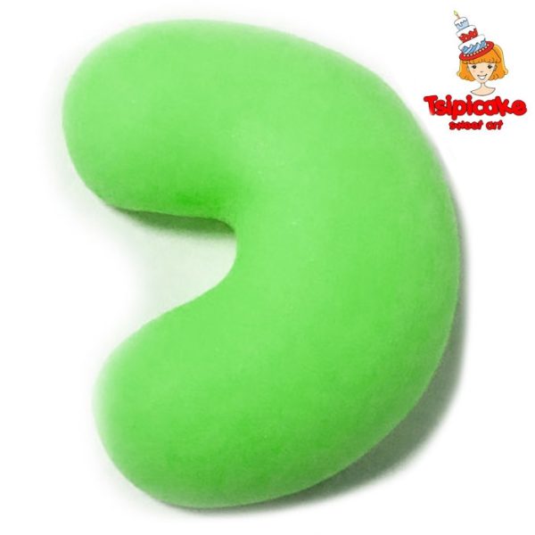 אותיות מבצק סוכר בצבעים- כ'