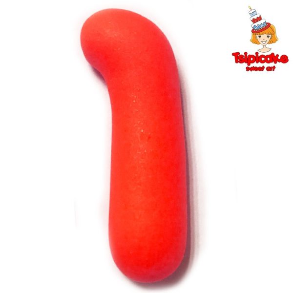 אותיות מבצק סוכר בצבעים- ן'