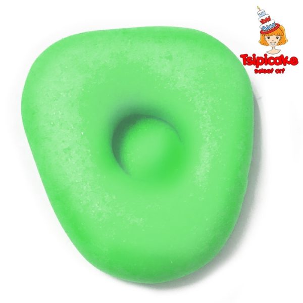 אותיות מבצק סוכר בצבעים- ס'