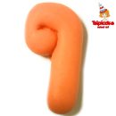 אותיות מבצק סוכר בצבעים- ף'