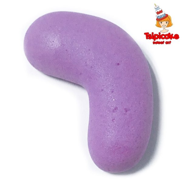 אותיות מבצק סוכר בצבעים- ר'