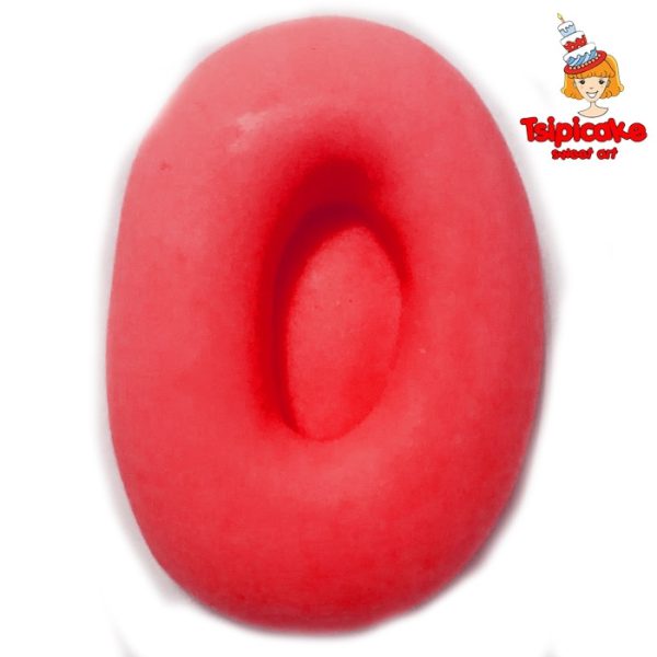 מספרים מבצק סוכר בצבעים- 0