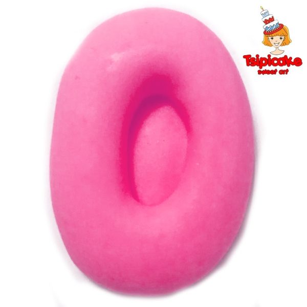 מספרים מבצק סוכר בצבעים- 0