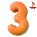 מספרים מבצק סוכר בצבעים- 3