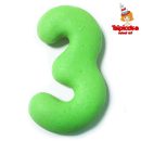 מספרים מבצק סוכר בצבעים- 3