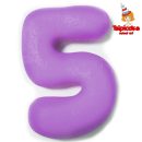 מספרים מבצק סוכר בצבעים- 5