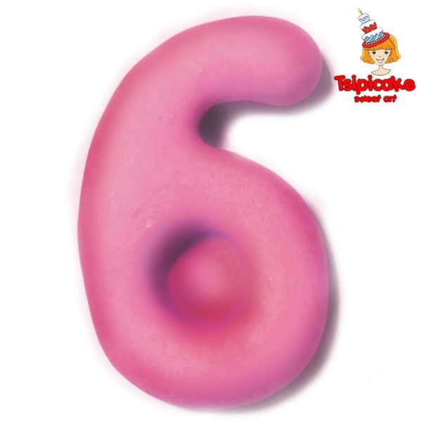 מספרים מבצק סוכר בצבעים- 6