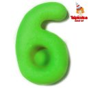 מספרים מבצק סוכר בצבעים- 6