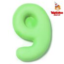 מספרים מבצק סוכר בצבעים- 9