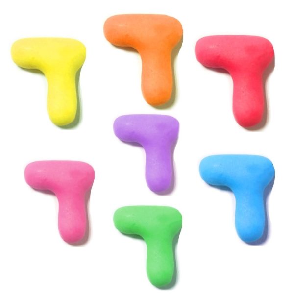 אותיות מבצק סוכר בצבעים- ד'