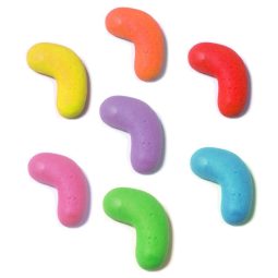 אותיות מבצק סוכר בצבעים- ר'