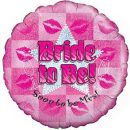 בלון הליום ורוד  bride to be
