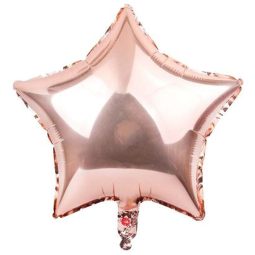 בלון הליום כוכב רוז גולד