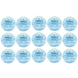 דף לקאפקייקס כוכב קטן כחול 1